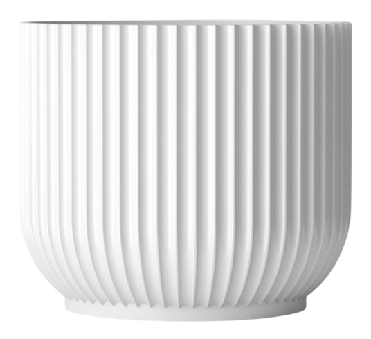 Lyngby Porcelæn Lyngby blomsterpotte hvit Ø18,9 cm Lyngby Porcelæn Lyngby blomsterpotte hvit Ø18,9 cm