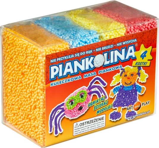 Art And Play Piankolina Modellerleire Oransje