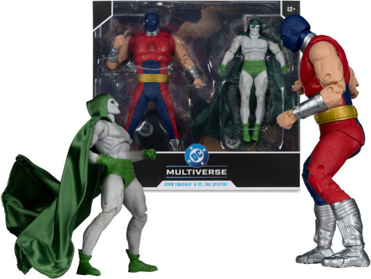 JSA: Black Vengeance DC Multiverse Atom Smasher vs. The Spectre Action Figure 2Pack