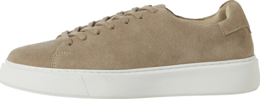 Jack & Jones Joggesko jfwStockholm Leather Sneaker LN Grå Jack & Jones Joggesko jfwStockholm Leather Sneaker LN Grå