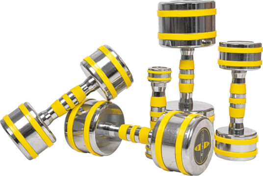 InSPORTline Manualer Chrome Yellsteel 6 14kg