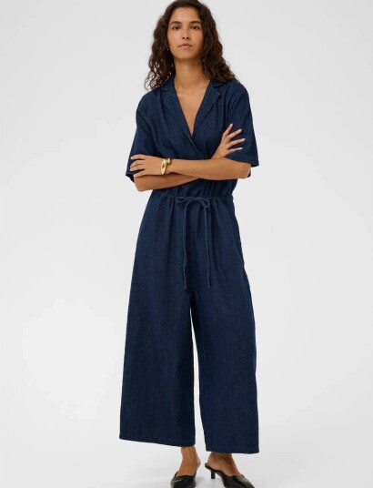 Soaked in Luxury Slchaman Zaya Jumpsuit Blue XS Soaked in Luxury Slchaman Zaya Jumpsuit Blue XS