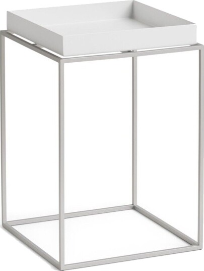 Tray Kaffebord Høy Hvit/Silikon