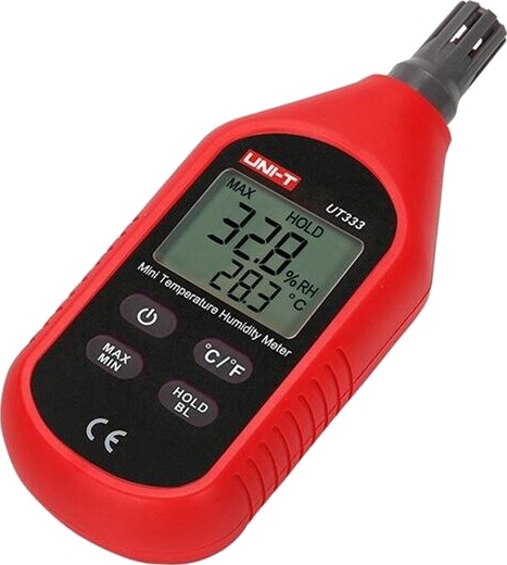 Uni T Temperaturog fuktmåler UT333 Mini Uni T Temperaturog fuktmåler UT333 Mini