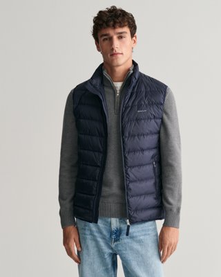 Lett dunvest til herre EVENING BLUE XXL