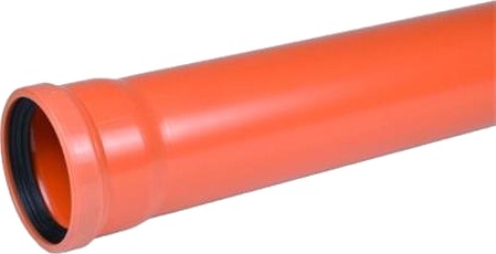 Kloakrør Pvc Ø160x1000mm Sn8 En1401