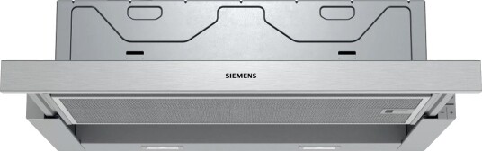 Siemens iQ300 Uttrekkbar Ventilator med Belysning 60 cm Rustfritt Stål Siemens iQ300 Uttrekkbar Ventilator med Belysning 60 cm Rustfritt Stål