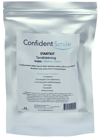 ConfidentSmile Start Peroxidfri Tandblekning