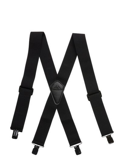 Swedteam Clip Suspenders - Black - ONE SIZE Swedteam Clip Suspenders - Black - ONE SIZE