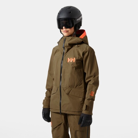 Helly Hansen Ridge Infinity Shell Jacket Dame Brun L