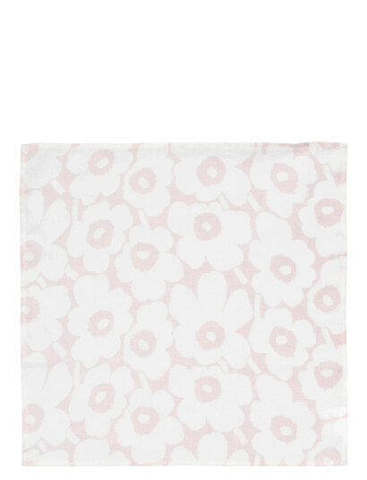 Marimekko Home Mini Unikko Napkin   White   