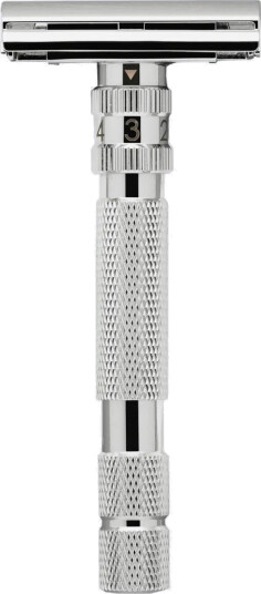 Rockwell T2 Safety Razor White Chrome