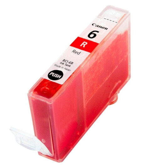 Canon Bci-6R - Rød - Original - Blekkbeholder - For I990 9900 9950  Pixma Ip8500