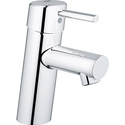 Grohe Concetto servantbatteri Liten modell, med push-open ventil, Krom