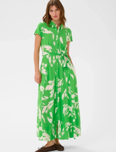 Soaked in Luxury Slarjana Maxi Dress Ss Green XL