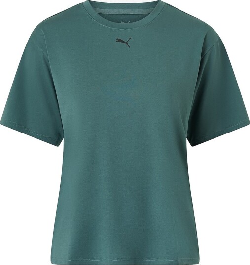 Puma Treningstopp W Tad Essential Relaxed Tee Grønn