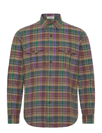 Polo Ralph Lauren Classic Fit Madras Shirt Green M Polo Ralph Lauren Classic Fit Madras Shirt Green M