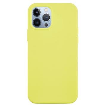 iPhone 15 Pro Liquid Silicone Deksel Gul