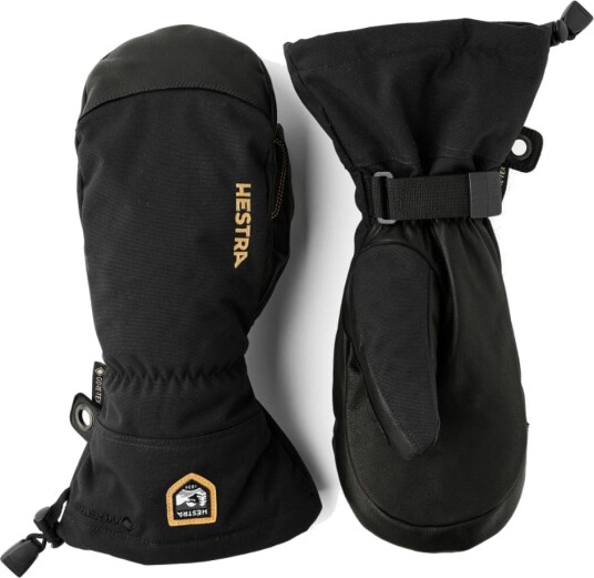 Hestra Army Leather Gore-Tex Mitt Black/Black Black/Black 11