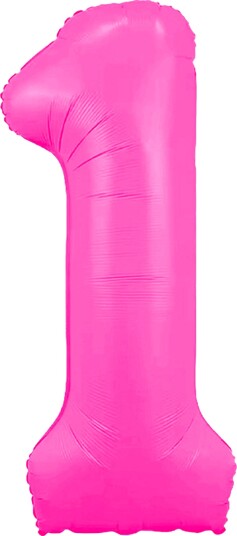 Ballongkungen Tallballong Neonrosa Tall 1 CH401NP
