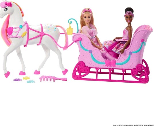 Barbie Barbie In The Nutcracker Land Of Sweets Horse And Accessories Pink ONE SIZE