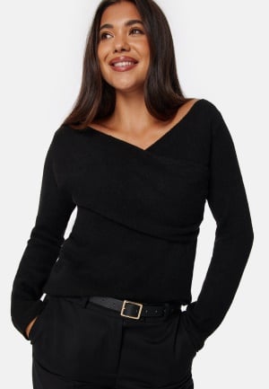 BUBBLEROOM Knitted Sweater Black M
