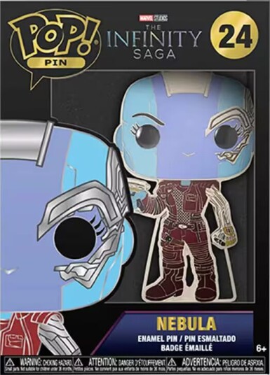 Funko Pin Badge Marvel Nebula Funko Pin Badge Marvel Nebula