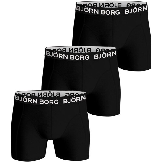 Björn Borg Bamboo Cotton Blend Boxer 3-Pack Underbukser herre