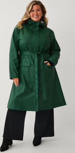 Ellos Collection Regnfrakk Pluie Grønn