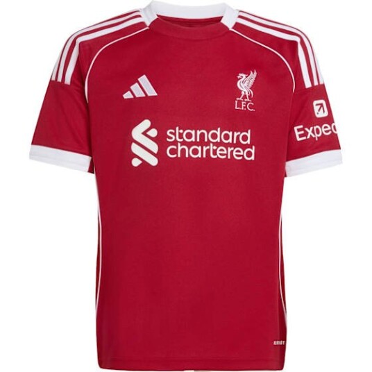Adidas Liverpool FC 25/26 Hjemmedrakt Junior Strawberry Red 152 Adidas Liverpool FC 25/26 Hjemmedrakt Junior Strawberry Red 152