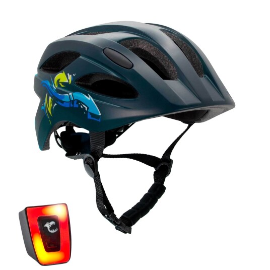 Crazy Safety Arrow Bicycle Helmet Black/Blue 160101-04-01