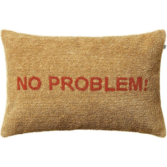 Chhatwal & Jonsson No Problem Putetrekk 40x60 cm Sand / Aprikos