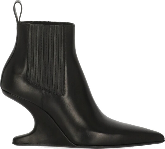 Rick Owens Dame Sko Svart 36 EU, Rick Owens Dame Sko Svart 36 EU,