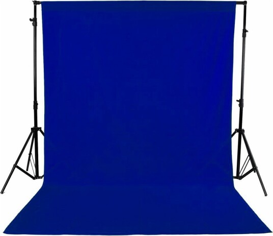 Bakgrunn Ensfarget Blå - 2.9x5 m