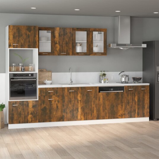 vidaXL Underskap r?kt eik 60x46x81,5 cm konstruert tre vidaXL Underskap r?kt eik 60x46x81,5 cm konstruert tre