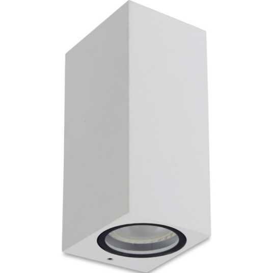 Lucide Zaro 1 Utendørs Vegglampe 2xGU10 Hvit