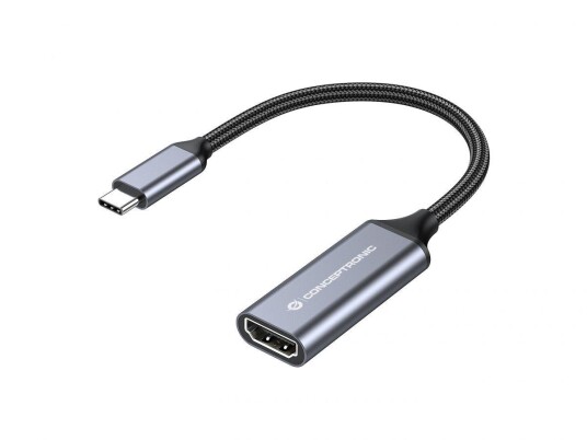 CONCEPTRONIC Adapter USB-C -> HDMI 4K60Hz 0.18m sw CONCEPTRONIC Adapter USB-C -> HDMI 4K60Hz 0.18m sw