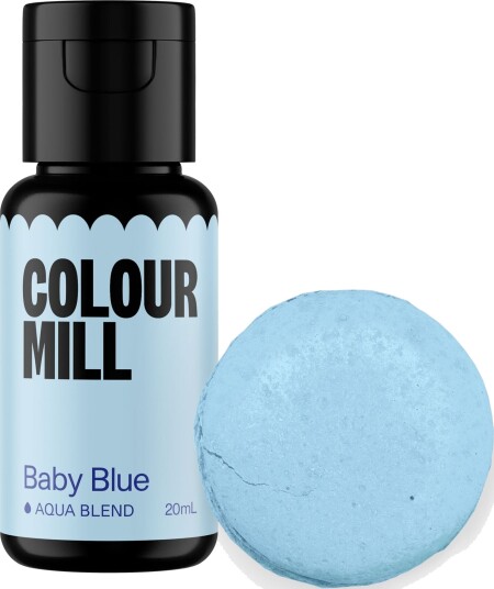 Colour Mill Vannbasert Farge Baby Blue 20ml Colour Mill Vannbasert Farge Baby Blue 20ml
