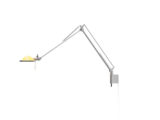 Luceplan Berenice Vegglampe 45x45 Gul/Alu