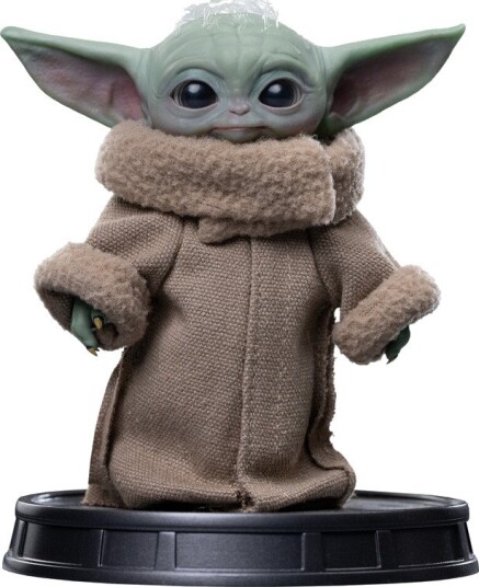 The Mandalorian and Grogu  1/4 Scale Statue  Grogu Always Curious