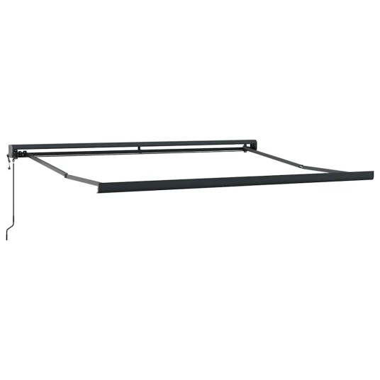 Automatisk uttrekkbar markise burgunder 300x250 cm