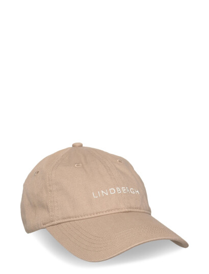 Lindbergh Logo Baseball Cap - Beige - ONE SIZE Lindbergh Logo Baseball Cap - Beige - ONE SIZE