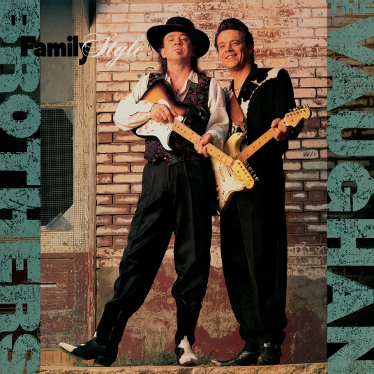 The Vaughan Brothers Stevie Ray Vaughan Jimmie Vaughan  Family Style  CD