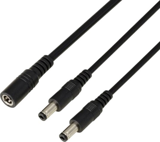 Tru Components Dc-Tilkobling, Sokkel 5,5 Mm/2,1 Mm, 41,2 Cm