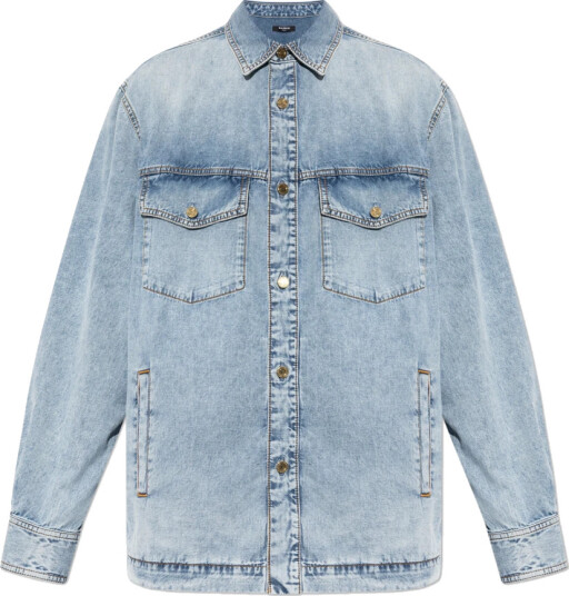 Balmain Herre Skjorter Blå L, Balmain Herre Skjorter Blå L,