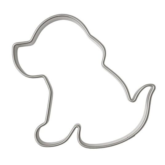 Pepperkakeform Hund Sittende 7 Cm Pepperkakeform Hund Sittende 7 Cm