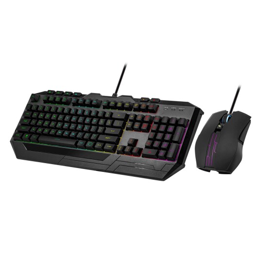 Cooler Master Devastator 3 RGB keyboar Tastatur & Mussett Tysk Svart
