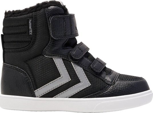 Hummel Vintersko Stadil Super Poly Mid Tex Jr Svart/Grå Hummel 35 Vinterstøvler