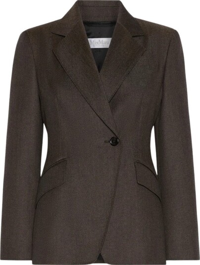 Max Mara Dame Jakker Brun L, Max Mara Dame Jakker Brun L,