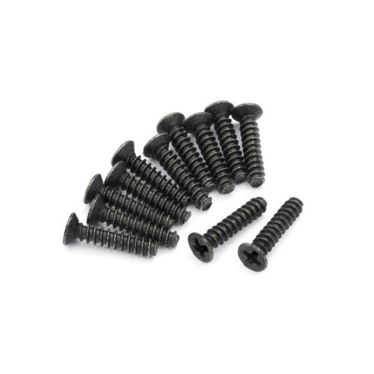 BlackZon Slayer Selvskjærende Skruer til RC-bil 2,6x12mm